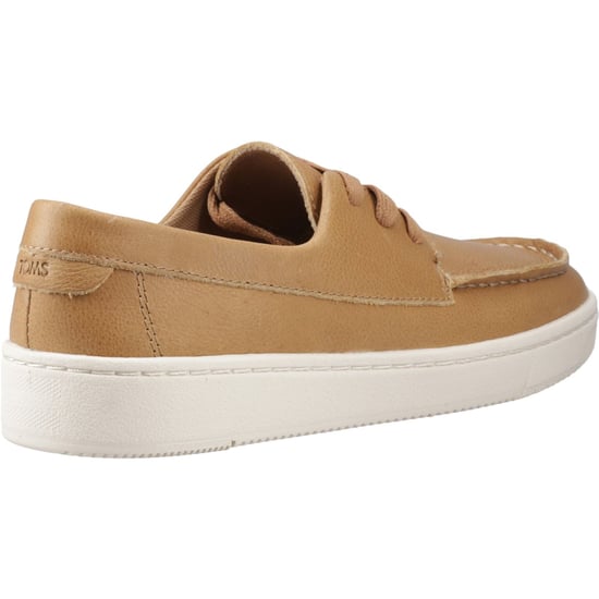 TOMS TRVL Lite London Leather Men's Tan Lace-Up Shoes - Image 2