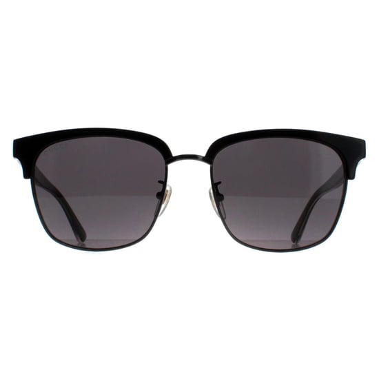 Gucci Square Mens Negro y Gris GG0382S - Image 1