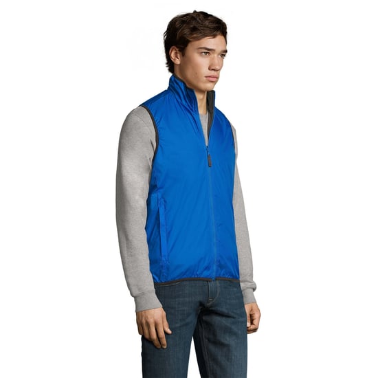 SOLS Unisex Adult Winner Reversible Body Warmer (Royal Blue) - Image 3