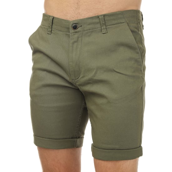 Men's Jack Jones Basic Chino Shorts in olive