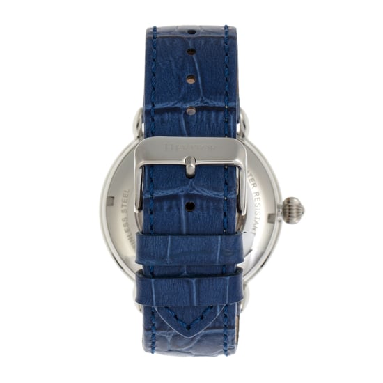 Reloj Automático Heritor Mattias con Correa de Cuero y Fecha - Image 2