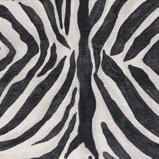 Alfombra Paoletti Leopardis de rayas de cebra para interior/exterior - Image 2