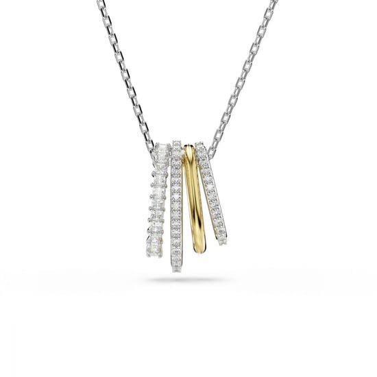 Swarovski 'Hyperbola' Women's Base Metal Necklace - Silver/Gold 5696626 - Image 1