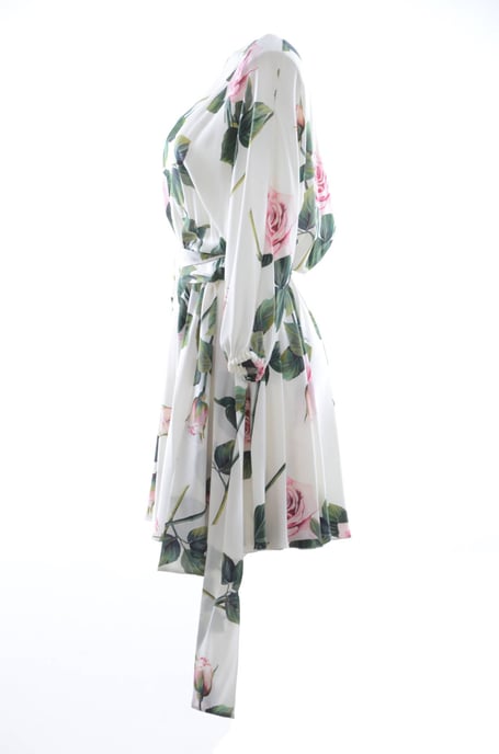 Vestido midi Dolce & Gabbana Women Flowers - Image 3