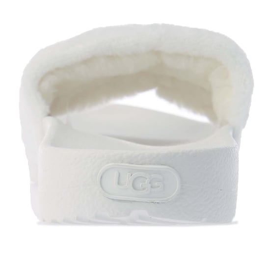 Women's Ugg Mahalia Slide Sandals in White - Image 5