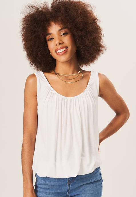 Top extragrande sin mangas con cuello Rouse - Image 1