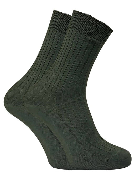 2 pares de calcetines para hombre 100% algodón transpirables para caminar y botas de montaña - Image 1