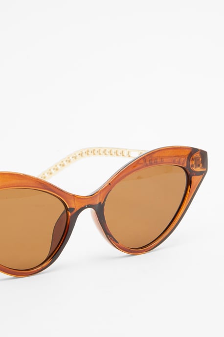 Tortoise Chain Leg Sunglasses