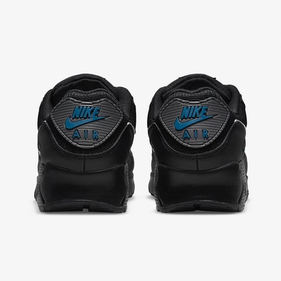 Nike Air Max 90 Men’s Trainers in Black/White/Marina/Iron Grey - Image 5