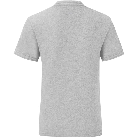 Fruit Of The Loom Mens Iconic T-Shirt (Pack of 5) (Zinc Grey) - Image 2