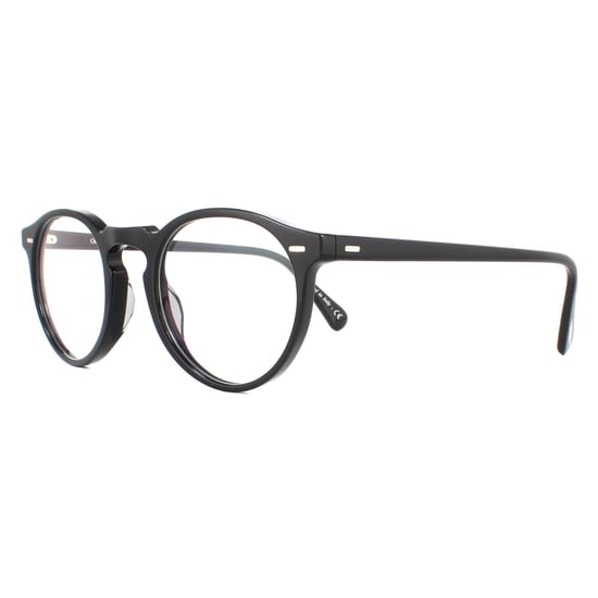 Montura de gafas Oliver Peoples Gregory Peck OV5186 1005 Negro Hombres Mujeres - Image 2