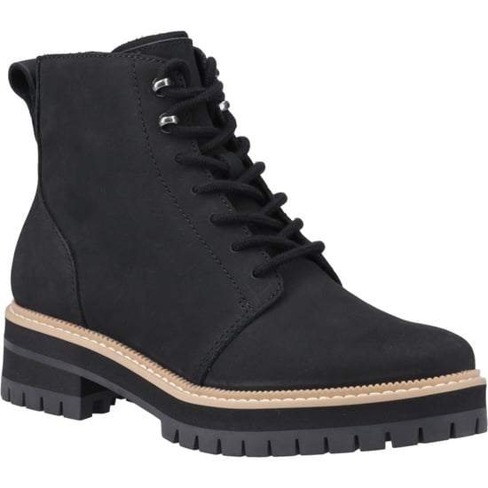 TOMS Wylder Leather Women's Black Boots - Image 1