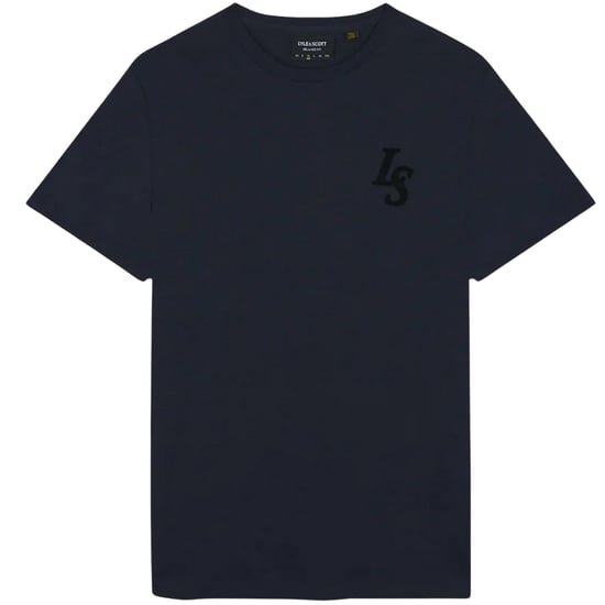 Lyle & Scott Club Emblem camiseta azul marino oscuro - Image 1