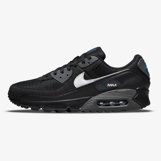 Nike Air Max 90 Men’s Trainers in Black/White/Marina/Iron Grey - Image 1