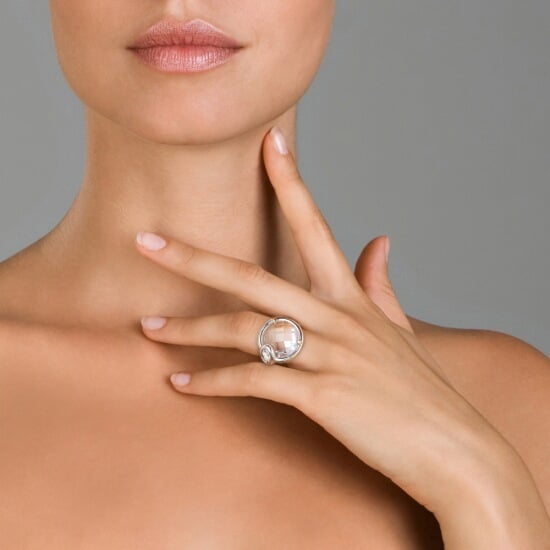 Orphelia Women's 925 Sterling Silver Ring - Silver ZR-3649 - Image 5