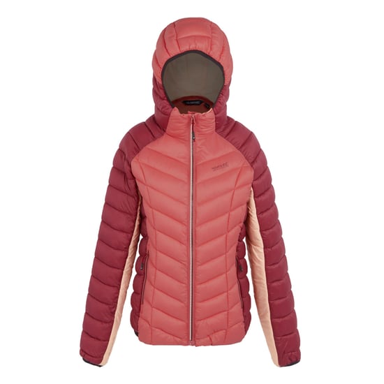 Regatta Womens/Ladies Dalent Quilted Hooded Jacket (Rumba Red/Mineral Red)