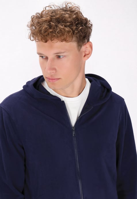 Mo fleece jacket Men marine - Image 5