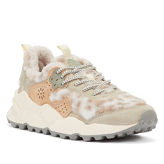 Flower Mountain Kotetsu Women's Leopard/Grey Trainers - Image 2