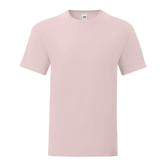 Fruit Of The Loom Mens Iconic 150 T-Shirt (Powder Rose) - Image 1