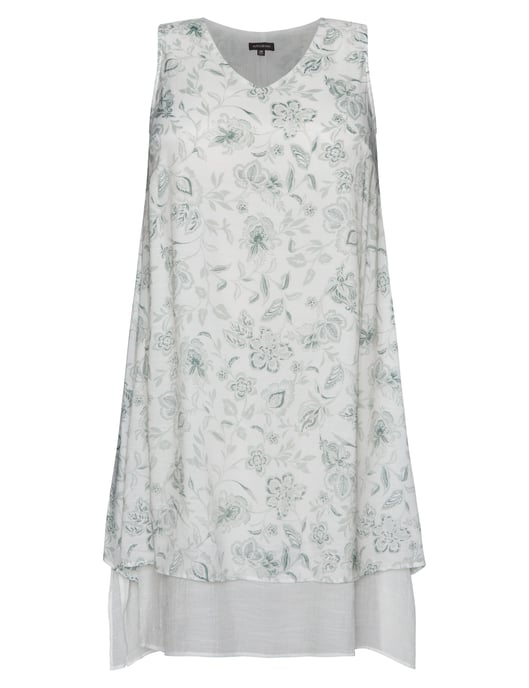 Womens Autograph Sleeveless Layer Dress - Plus Size
