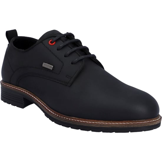 Hunter Jura Leather Men's Black Lace-Up Shoes - Image 1