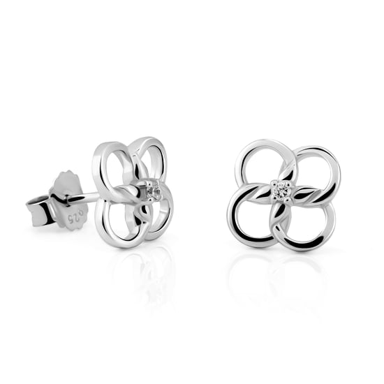 Orphelia 'Aida' Women's 925 Sterling Silver Set: Necklace + Earrings + Ring - Silver SET-7472 - Image 3