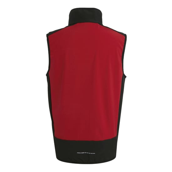 Regatta Mens E-Volve Colour Block Softshell Body Warmer (Classic Red/Black)