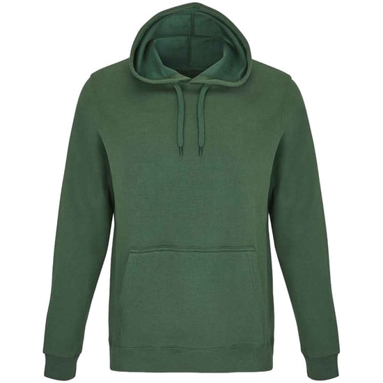 SOLS Snake Unisex Hooded Sweatshirt / Hoodie (Bottle Green) - Image 1