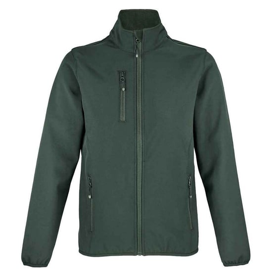 SOLS Womens/Ladies Falcon Softshell Recycled Soft Shell Jacket (Forest Green) - Image 1