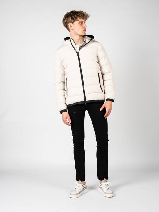 Chaqueta Geox Spherica Hombre Off-White - Image 5