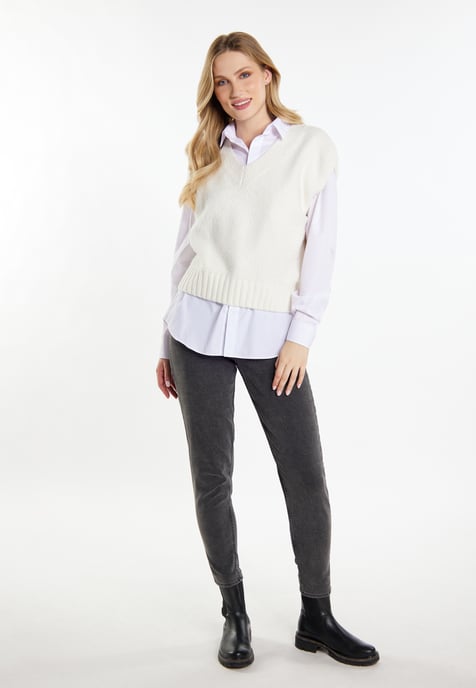 Dreimaster Slipover women off-white - Image 2