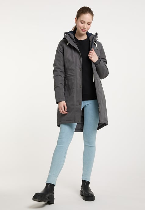 ICEBOUND winter parka women stone grey - Image 2