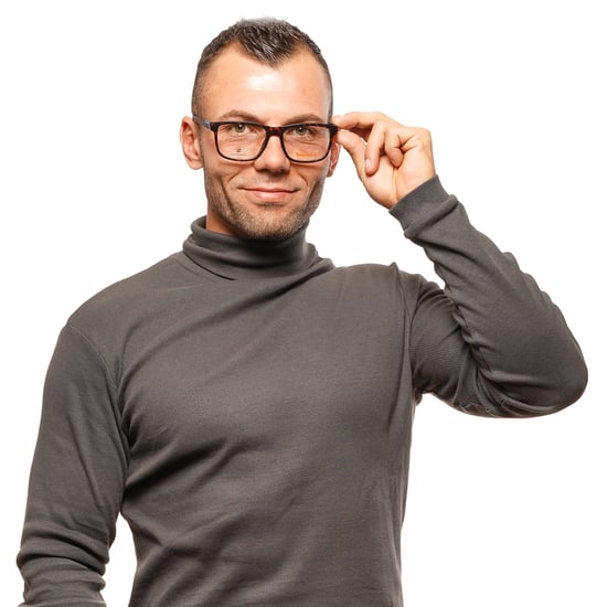 Timberland Rectangle Mens Havana Glasses