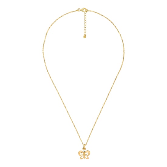 Orphelia 'Butterfly' Women's 925 Sterling Silver Chain with Pendant - Gold ZH-7074/1 - Image 3