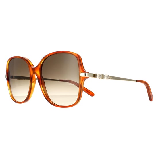 Salvatore Ferragamo gafas de sol SF990SR 214 Tortoise gris degradado - Image 2