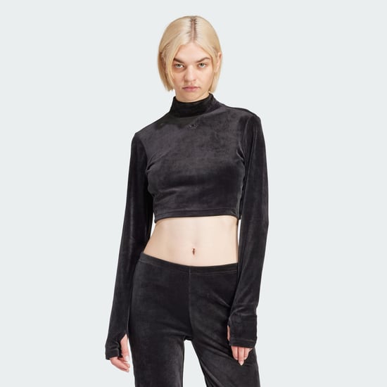 Velvet Crop Top - Image 1