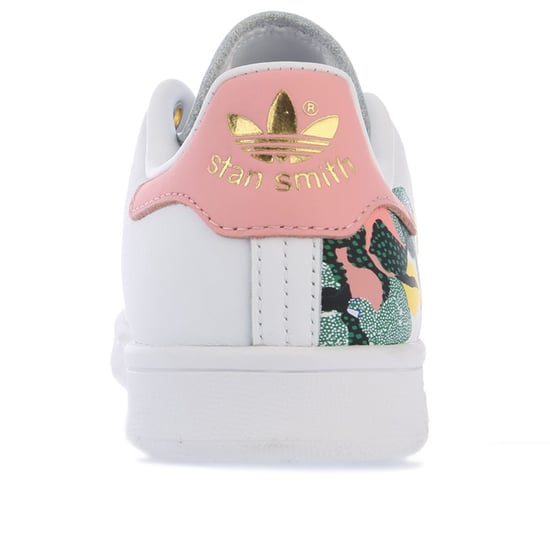 Adidas Stan Smith Lace-up White Smooth Leather Womens Entrenadores FW2522 - Image 5