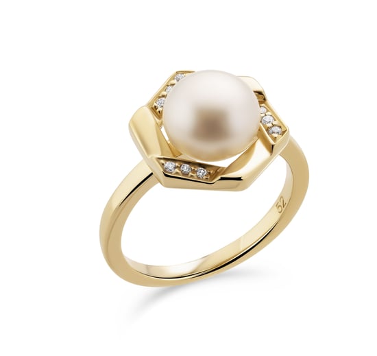 Orphelia Women's 925 Sterling Silver Ring - Gold ZR-7469/G - Image 1