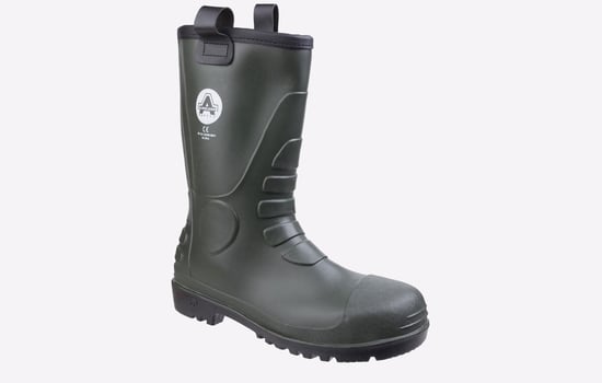 Amblers Safety FS97 PVC Rigger Safety Boots Mens - Image 2