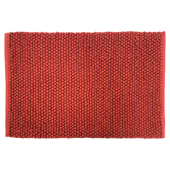 Alfombra de baño de algodón tejido antideslizante Bobble - Image 1