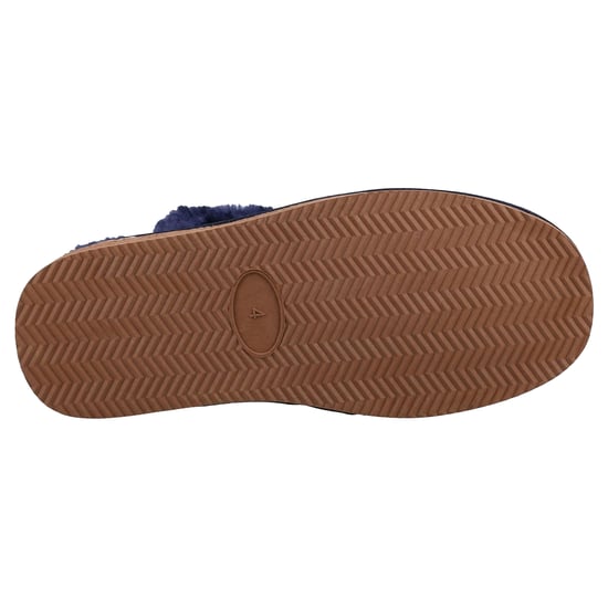 Hush Puppies Womens/Ladies Ashleigh Suede Slipper Boots (Navy) - Image 4