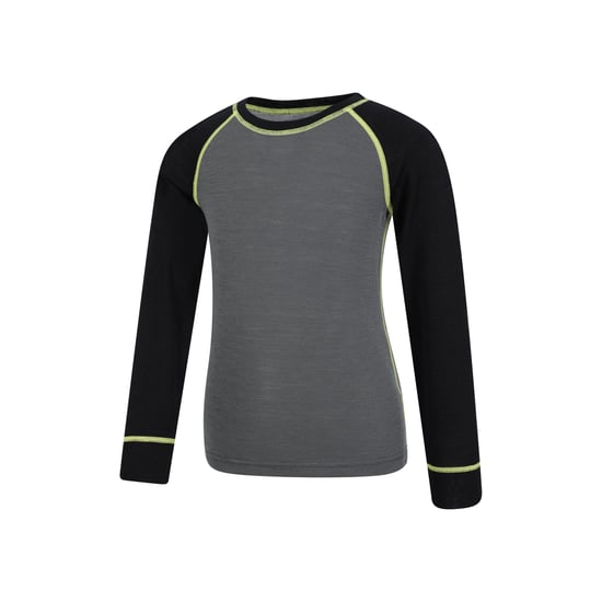 Mountain Warehouse Childrens/Kids Merino II Base Layer Set (Alloy) - Image 4