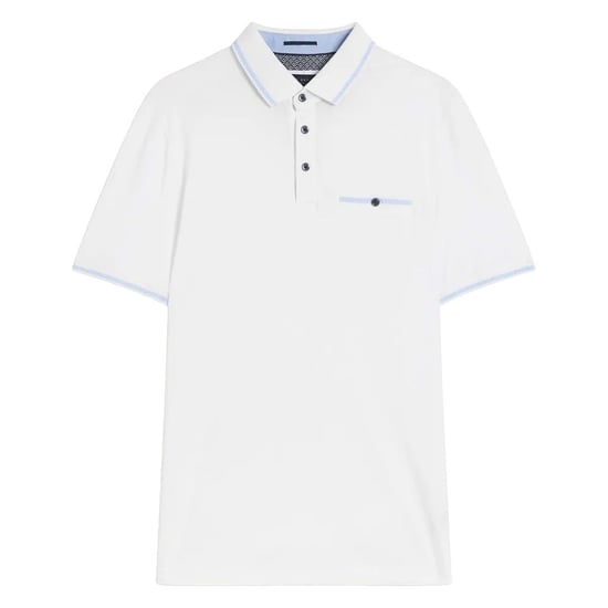 Ted Baker Tortila Mens White Polo Shirt