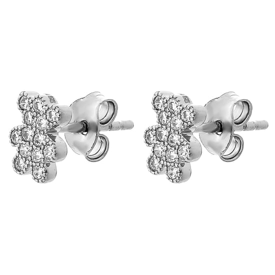 Orphelia 'Rosabel' Child's 925 Sterling Silver Stud Earrings - Silver ZO-7352 - Image 4