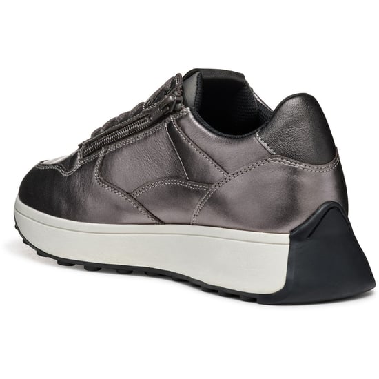 Geox D Amabel A Leather Women's Gun Trainers - Image 5
