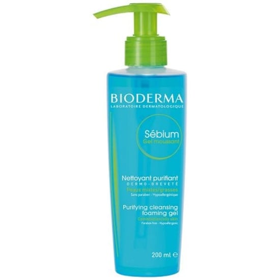 Bioderma Sebium Gel Limpiador Purificante Espumoso 200ml - Image 1