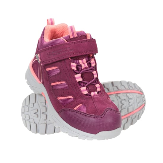 Mountain Warehouse Childrens/Kids Drift Waterproof Walking Boots (Berry)