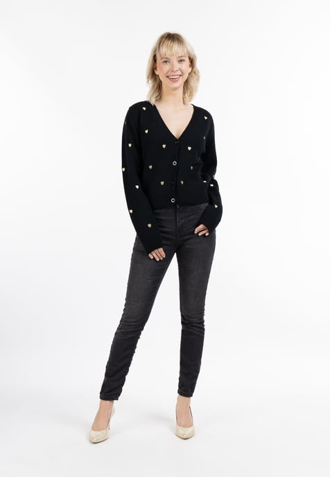 Mymo Cardigan women black - Image 2