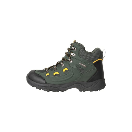 Mountain Warehouse Mens Adventurer Waterproof Hiking Boots (Green) - Image 3