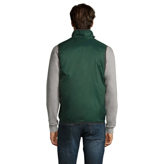SOLS Unisex Adult Winner Reversible Body Warmer (Forest Green) - Image 2